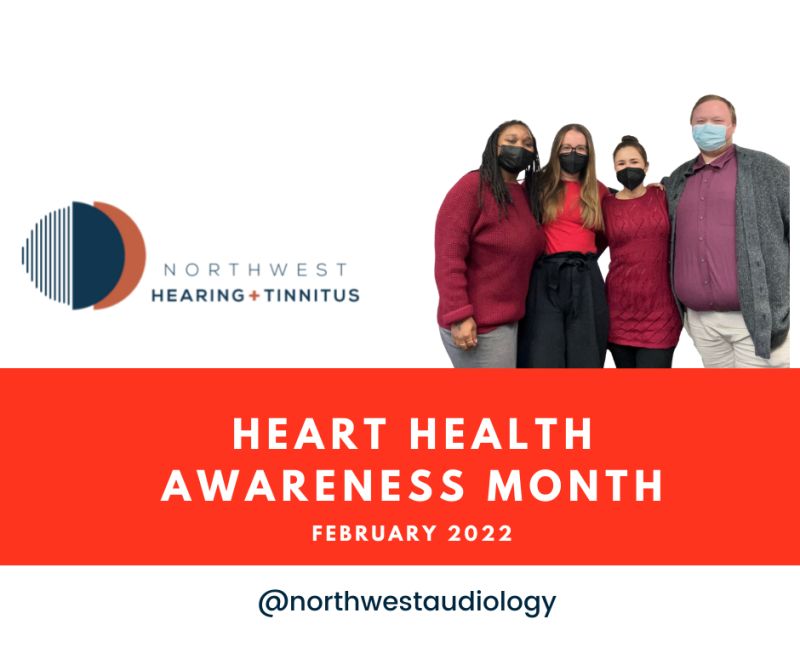 Heart + Hearing Health, In honor of American Heart Month - February 2022. Team photo ￼